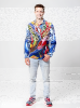 Button Down Long Sleeve Shirts MYSTERIAL – GERMENS artfashion – 100 % Cotton - Size 4XL