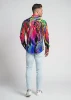Long Sleeve Button-down Shirt Men GALACTICO – GERMENS artfashion – Size S