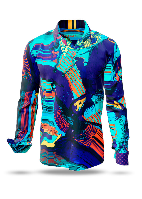 Discover colorful shirts for men TITICACA - 100% cotton