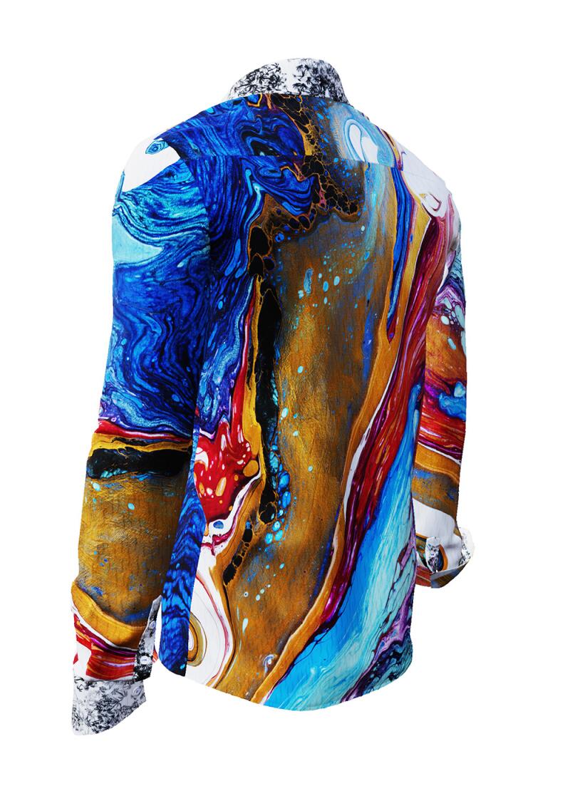 HAUOLI - Buntes Hemd in Fluidart - GERMENS