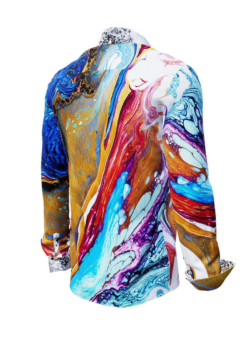 HAUOLI - Buntes Hemd in Fluidart - GERMENS