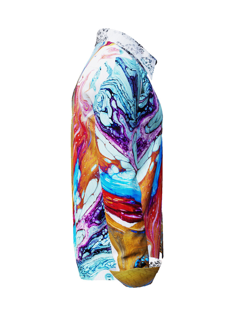 HAUOLI - Buntes Hemd in Fluidart - GERMENS
