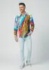 Discover colorful button up shirts for men HAUOLI - 100% cotton