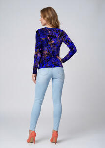 Womens long-sleeved shirt SEVEN IN ONE CLICK COLLECTION -...