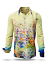 Discover colorful button up shirts for men GIVERNY - 100% cotton