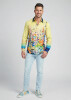 Discover colorful button up shirts for men GIVERNY - 100% cotton