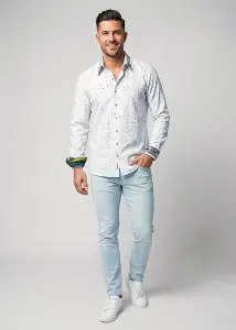 Entdecke bunte Hemden Herren UNKNOWN PLEASURE - 100 %...