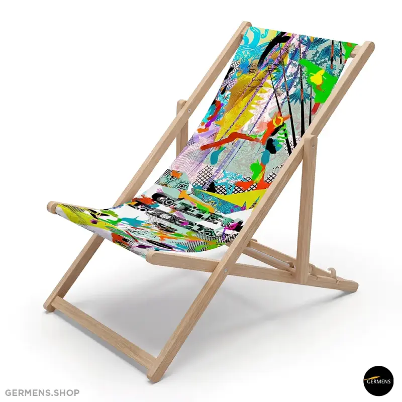 BOOM BOOM BOOM ☀ The colourful deckchair for your garden and balcony ✿ GERMENS