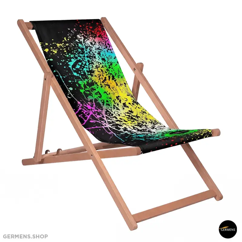 SCHWARMABWEICHLER ULTRA ☀ Der dunkle Liegestuhl für Garten und Balkon ✿ GERMENS