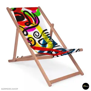 ROLLER COASTER ☀ The colorful deckchair for your garden...