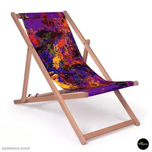 AIXON ☀ The purple deckchair for your garden and balcony...
