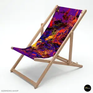 AIXON ☀ The purple deckchair for your garden and balcony...