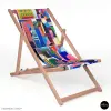 CITY OF FANTASY ☀ Der bunte Liegestuhl für Garten und Balkon ✿ GERMENS