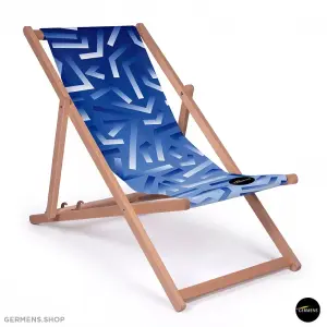 GON BLUE ☀ Der blaue Liegestuhl für Garten und...