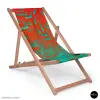 GON CORALLE ☀ The orange-turquoise deckchair for your garden and balcony ❤ GERMENS