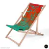 GON CORALLE ☀ The orange-turquoise deckchair for your garden and balcony ❤ GERMENS