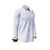 UNKNOWN PLEASURE - White men´s shirt with filigree details - GERMENS