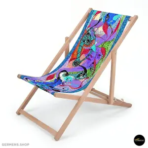 TOPINAMPUR COLD ☀ The blue deckchair for your garden and...