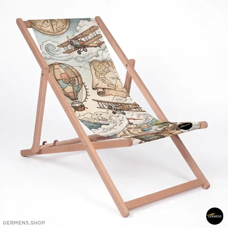 EINE REISE UM DIE WELT ☀ The beige deckchair for your garden and balcony ❤ GERMENS