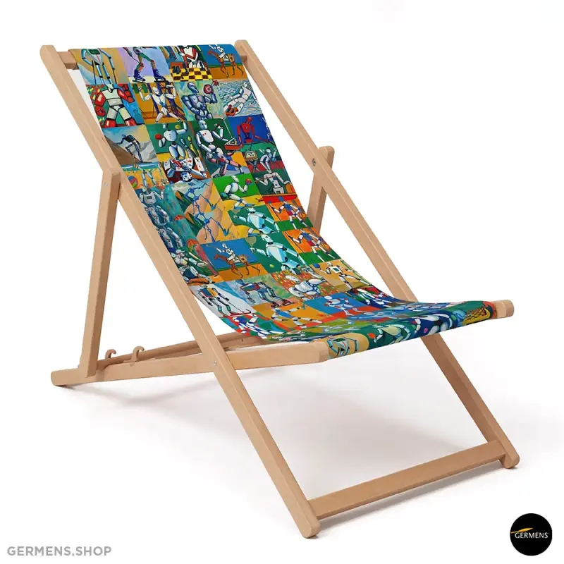 HUMAN SPORTY ROBOTS ☀ The colorful deckchair for your garden and balcony ❤ GERMENS