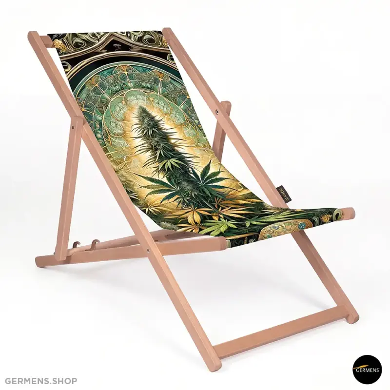 MARY JANE ☀ The green deckchair for your garden and balcony ❤ GERMENS