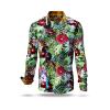 RADO ELDO - Colored men´s shirt with skulls - GERMENS