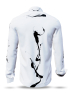 Shirt with Button Down SCHATTENWESEN – GERMENS artfashion – 100 % Cotton - Size L