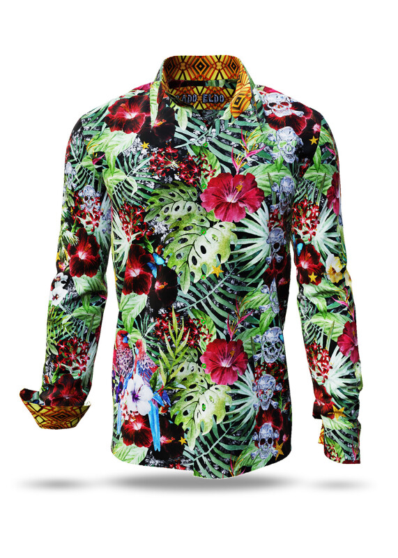 Discover colorful button up shirts for men RADO ELDO - 100% cotton