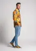 Entdecke bunte Hemden Herren DRACO GOLD - 100 % Baumwolle