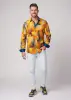 Discover colorful button up shirts for men DRACO GOLD - 100% cotton