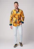 Discover colorful button up shirts for men DRACO GOLD - 100% cotton