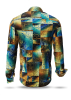 Long Sleeve Shirts DRACO TUERKIS – GERMENS artfashion – 100 % Cotton - Size S