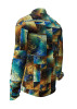 Long Sleeve Shirts DRACO TUERKIS – GERMENS artfashion – 100 % Cotton - Size S