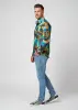 Discover colorful button up shirts for men DRACO TURQUOISE - 100% cotton