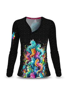 Damen Langarmshirt SIEBEN AUF EINEN KLICK COLLECTION -...