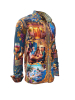 Langarmhemd GREEK WINE - Das Hemd zum griechischen Wein und Lebensart XL