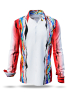 Discover colorful button up shirts for men ROTER ZAUBER - 100% cotton