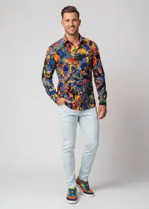 QUICK AND SLOW Hemden Herren - 100 % Baumwolle - GERMENS...