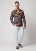 Discover colorful button up shirts for men QUICK & SLOW - 100% cotton