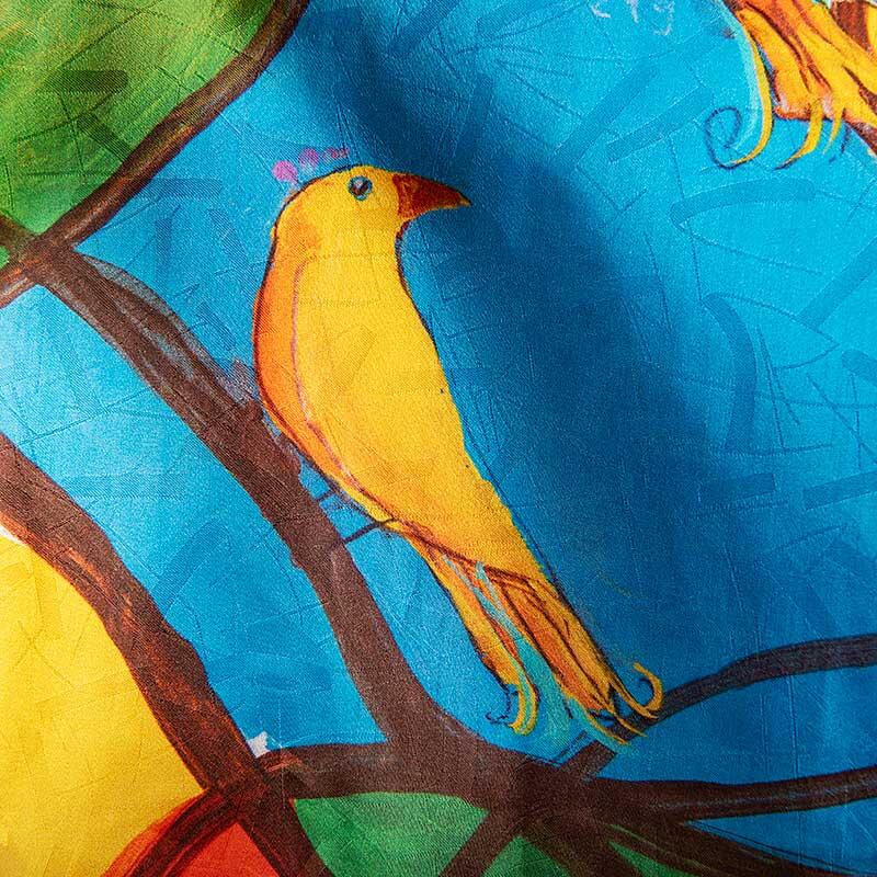BIRDMAN - Buntes Hemd mit Vögeln - GERMENS