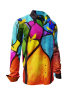 Long Sleeve Button-down Shirt Men BIRDMAN – GERMENS artfashion – Size XL