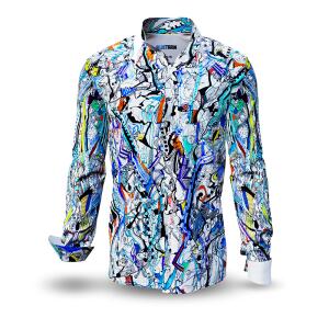 Button Up Shirt BLUETRAIN from GERMENS