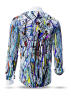 Button Up Shirt BLUETRAIN from GERMENS