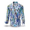 BLUETRAIN - Color shirt with white collar - GERMENS