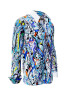 Shirt with Button Down BLUETRAIN – GERMENS artfashion – 100 % Cotton - Size 6XL