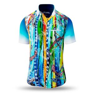 Summer button shirt COLUMBU - GERMENS
