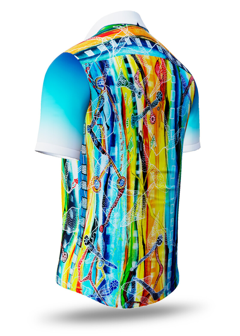 Buntes Sommerhemd Herren COLUMBU - GERMENS
