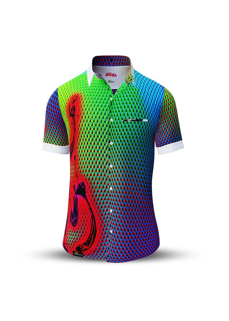 Summer button shirt MAGMA - GERMENS