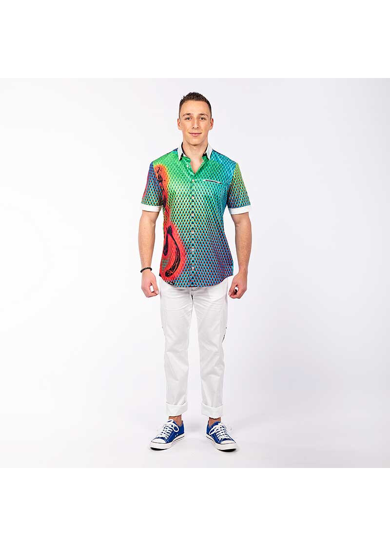 Buntes Sommerhemd Herren MAGMA - GERMENS