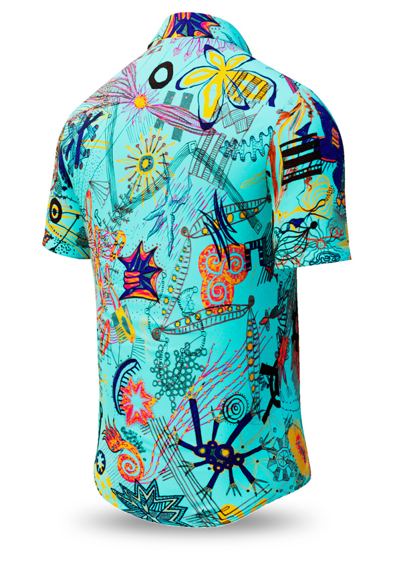 MAMBO BEACH - Buntes Sommerhemd Herren - GERMENS